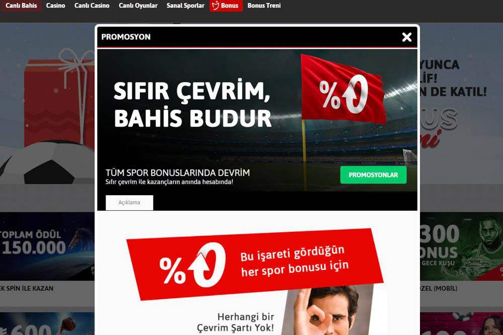 30 TL Bonus Veren Bahis Siteleri